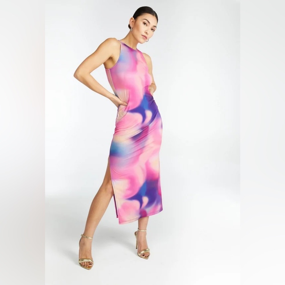 Printed Tank Maxi Dress